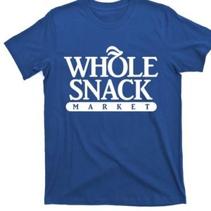 Whole snack tshirt all sizes up to 5X